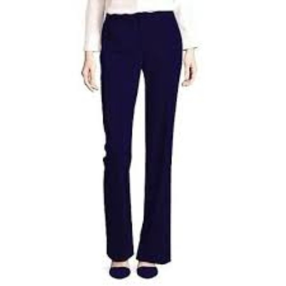 Liz Claiborne Womens Audra Trouser Pants Short Navy New With Tags Size 4S